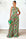 INTO THE GARDEN PLEATED JUMPSUIT- MULTI GREEN [PRE-ORDER 6/30]