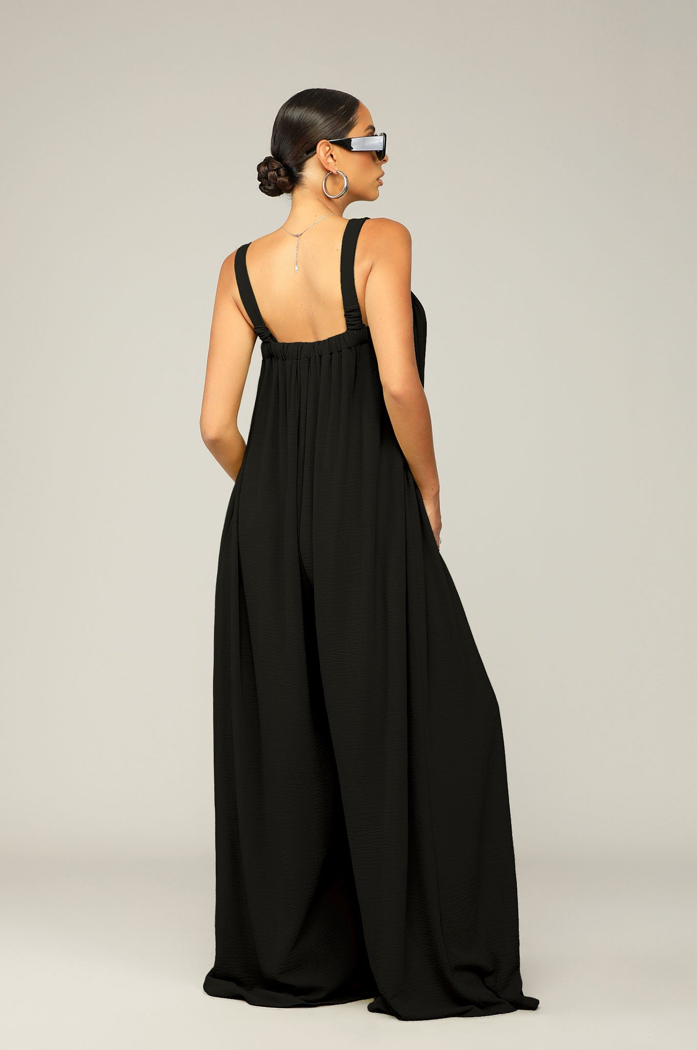 FREE RANGE JUMPSUIT- BLACK [PRE-ORDER 6/30] - Kosmios