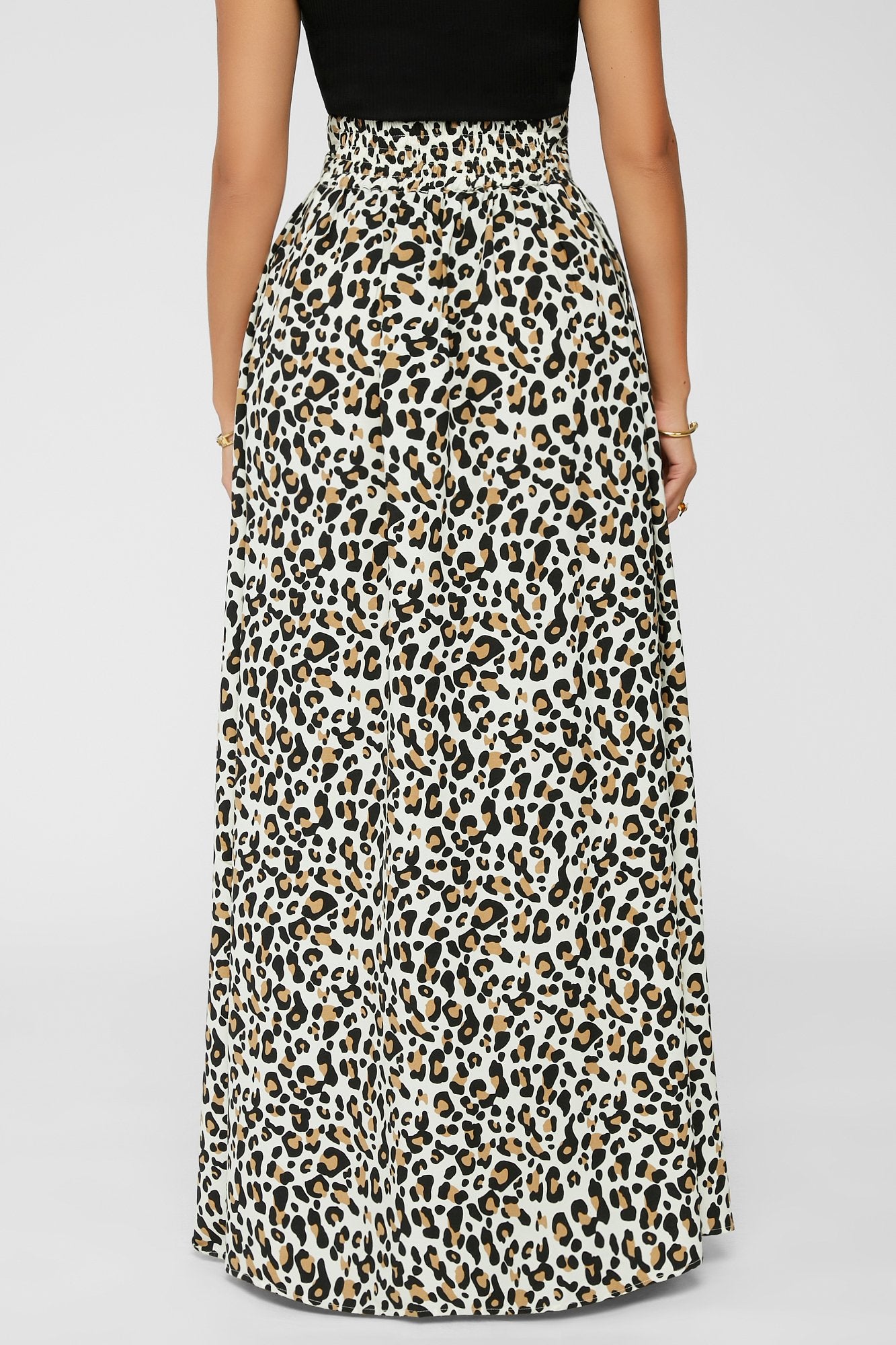 POUNCE AND POSE LEOPARD MAXI  SKIRT [PRE-ORDER 3/15] - Kosmios